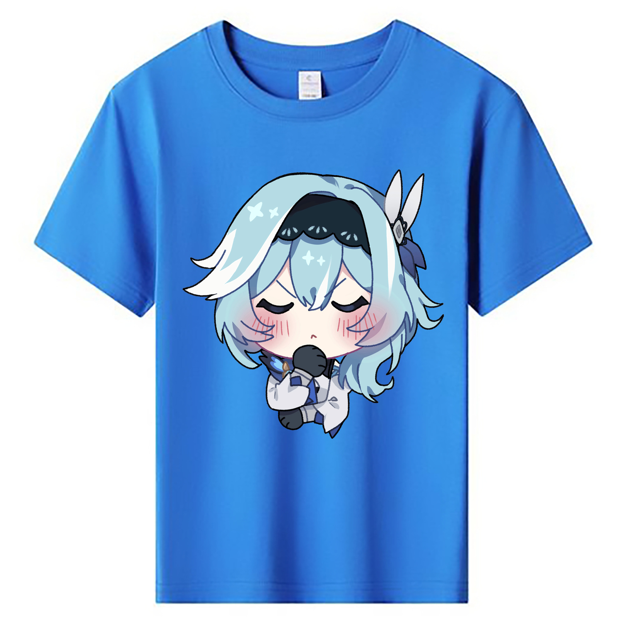 げんし神 优菈 ゆうら genshin Yūra 綿100％キッズTシャツ（フロントプリント）